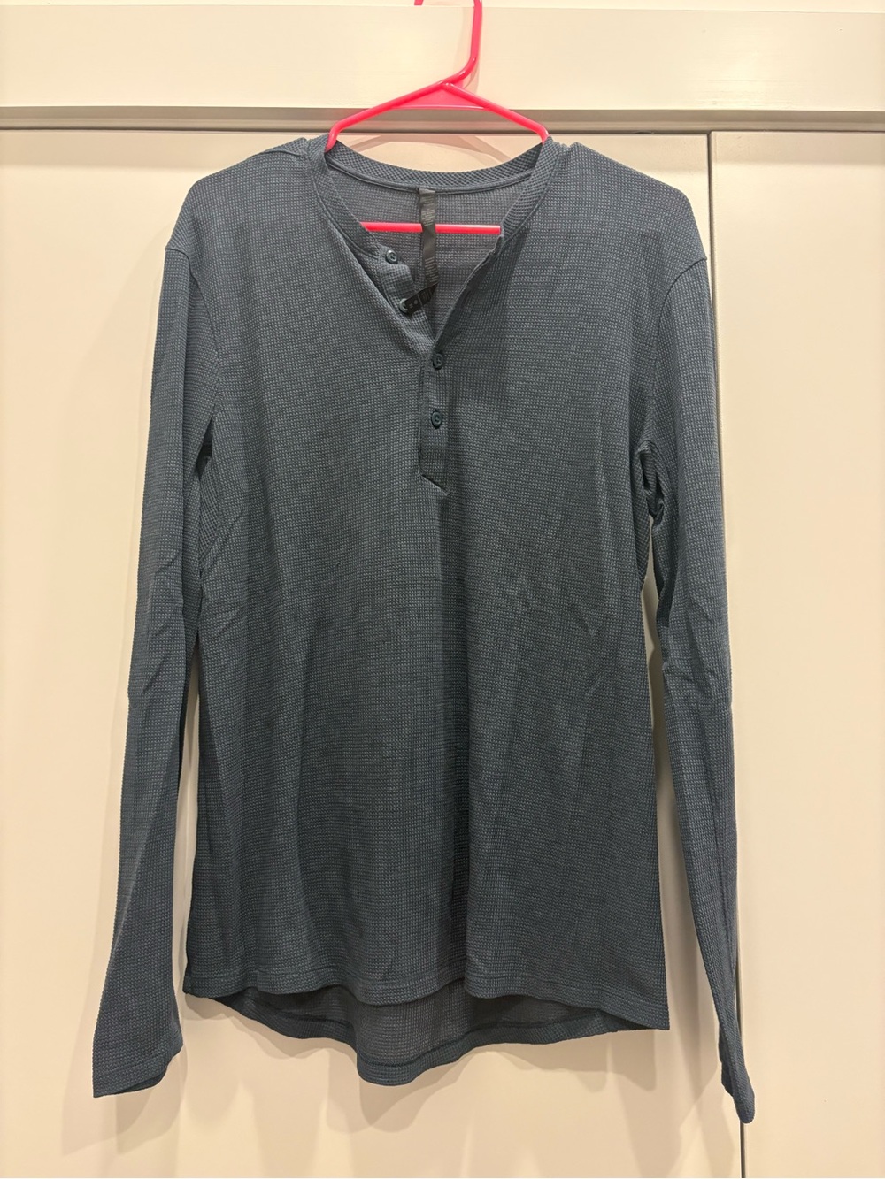 Lululemon Long Sleeve Henley Shirt